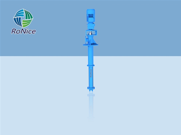 Vertical single screw pump